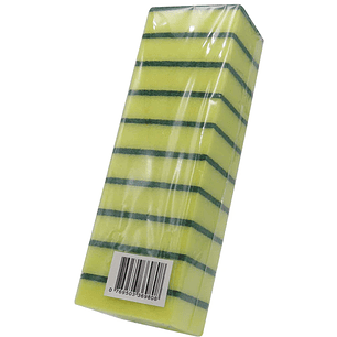 Paquete de 10 Brillo Esponja SiClean de 3x4 pulgadas