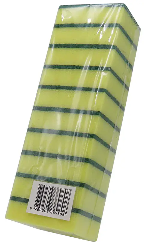 Paquete de 10 Brillo Esponja SiClean de 3x4 pulgadas