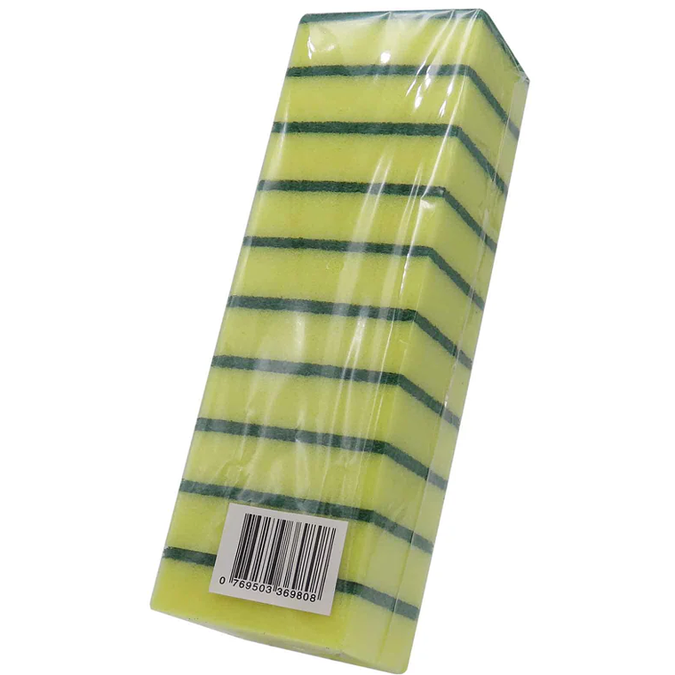 Paquete de 10 Brillo Esponja SiClean de 3x4 pulgadas 1