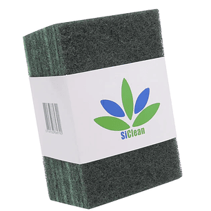 Paquete de 10 Brillos para fregar SiClean de 6