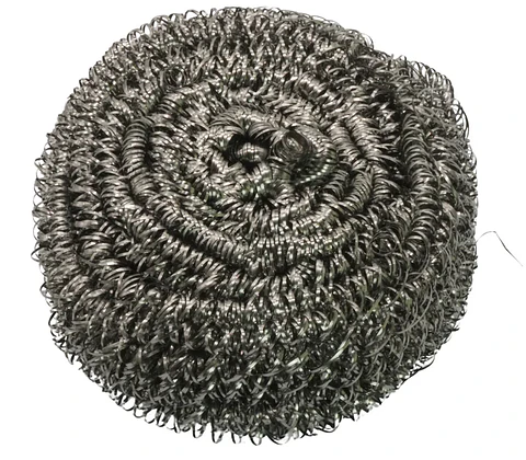 Paquete de 6 Brillos de Acero Inoxidable 20g