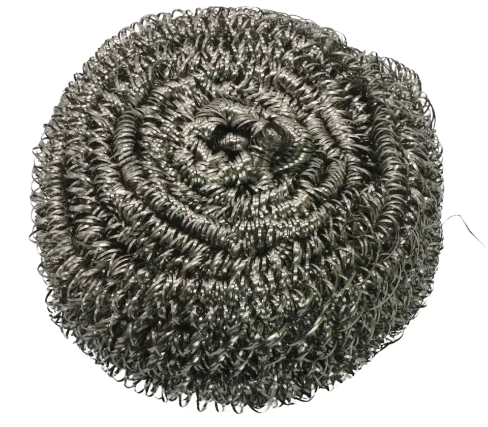Paquete de 6 Brillos de Acero Inoxidable 20g 2