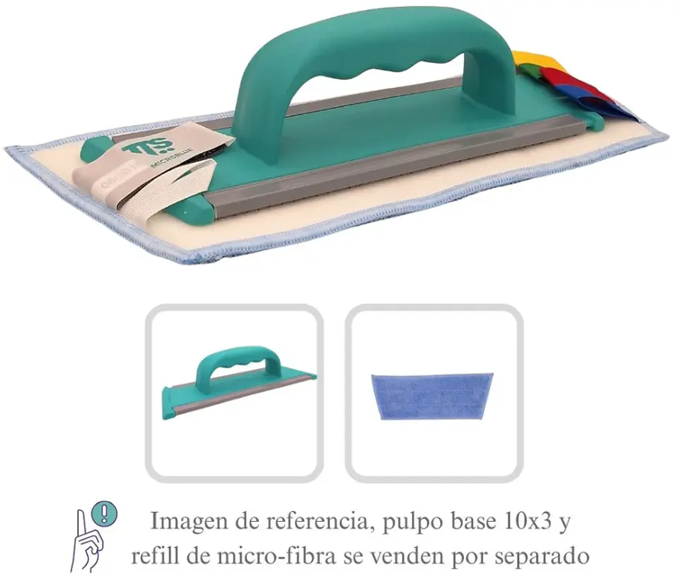 Pulpo Refil Celeste Micro-fibra 10X3 3
