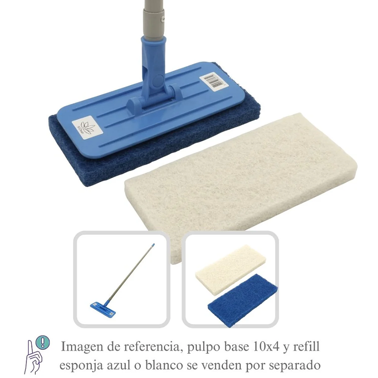 Pulpo de Limpieza 10x4