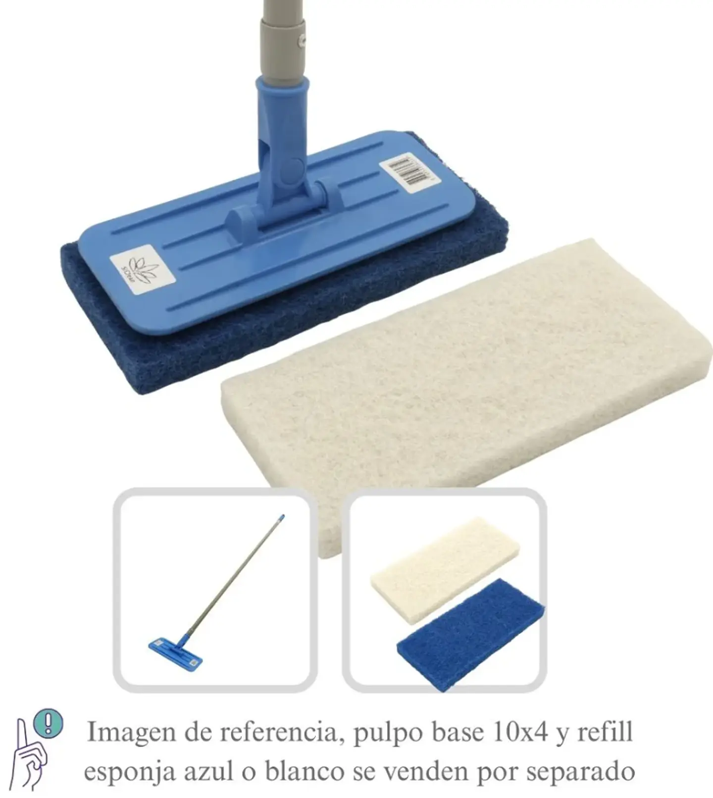 Pulpo de Limpieza 10x4