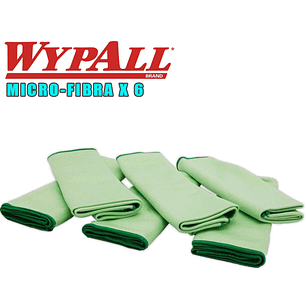 Wypall Microfibra Paquete de 6 Unidades Cristales