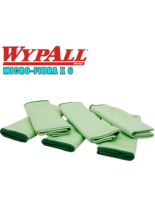 Wypall Microfibra Paquete de 6 Unidades Cristales