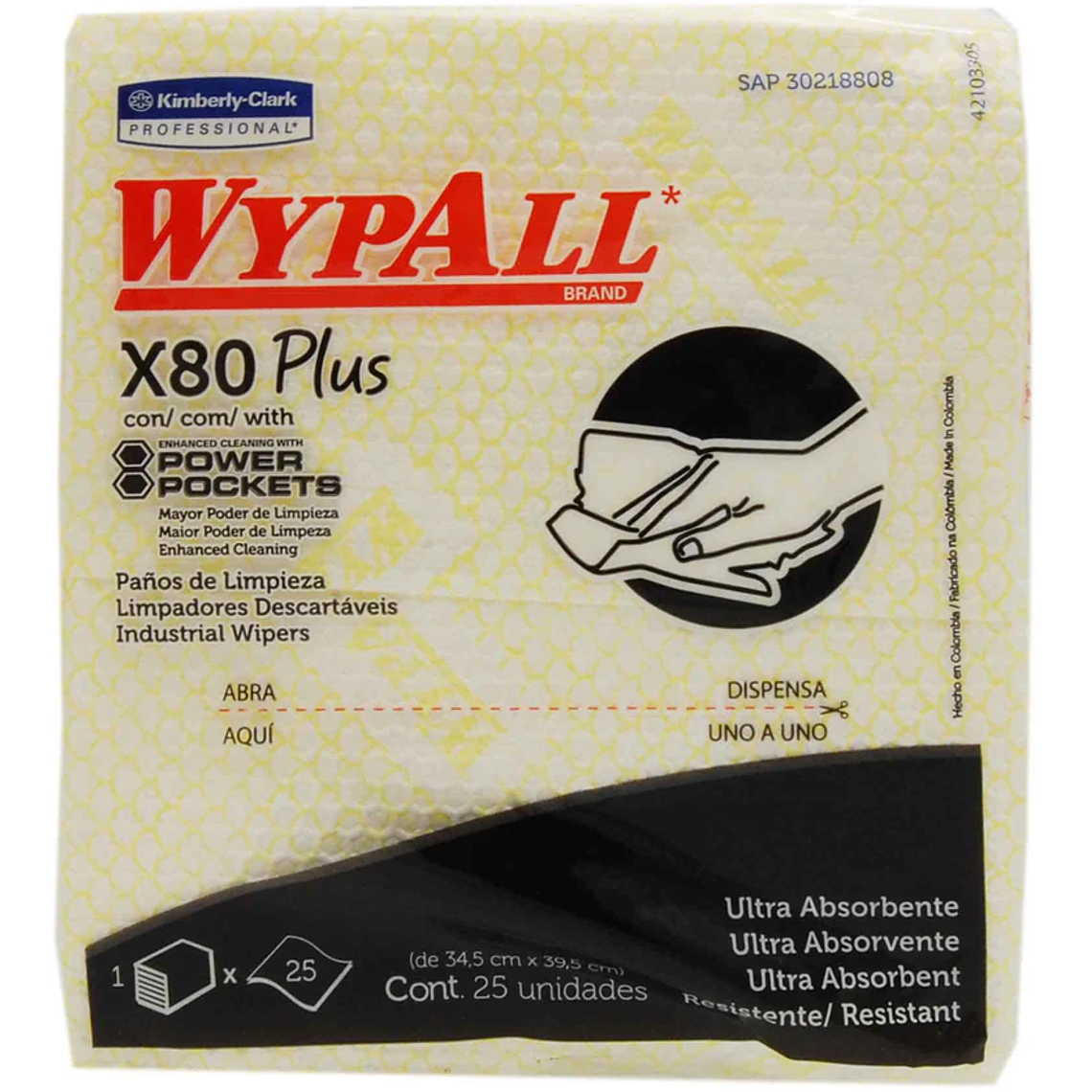 Wypall X80 Paquete de 30 Unidades 1