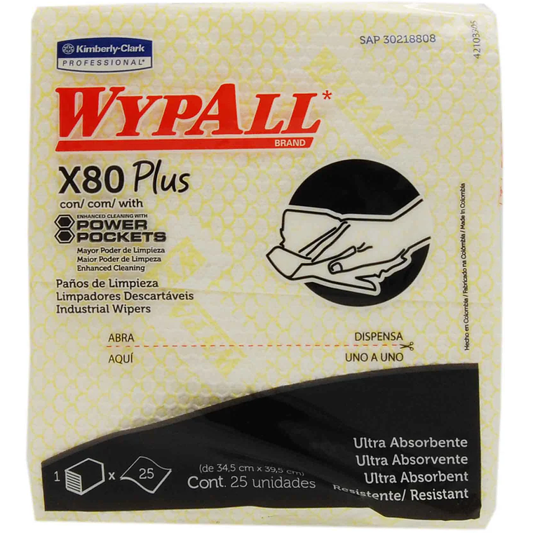 Wypall X80 Paquete de 30 Unidades 1