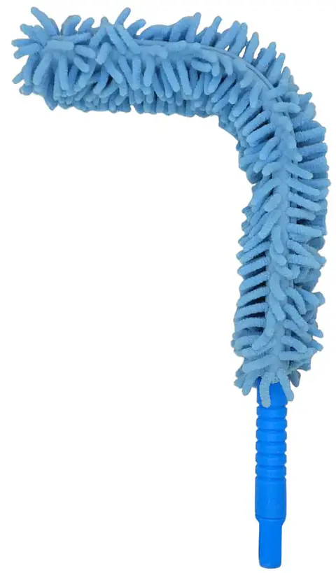 Plumero Espada Flexible Celeste 57cm Micro-fibra