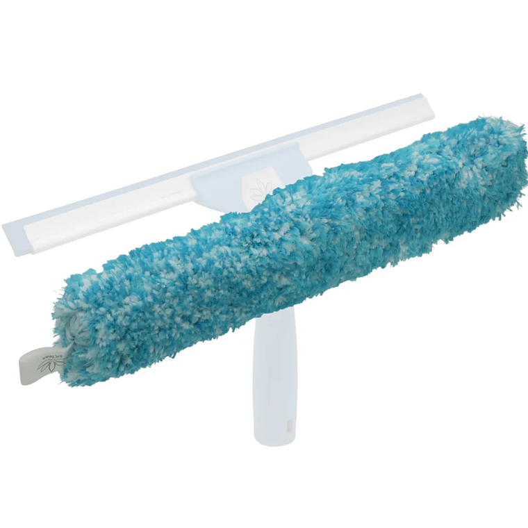 Refill Felpa Azul Micro-fibra de Escurridor de Vidrio 14” 2