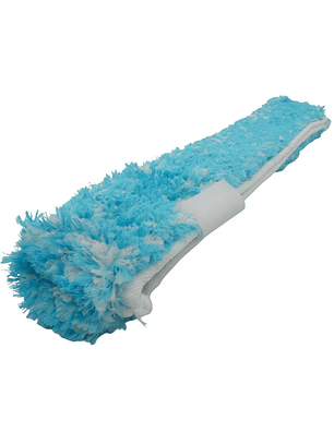 Refill Felpa Azul Micro-fibra de Escurridor de Vidrio 14”