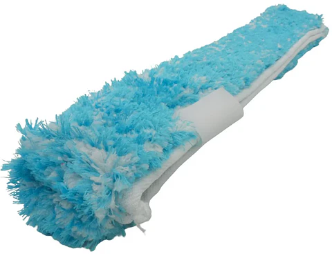 Refill Felpa Azul Micro-fibra de Escurridor de Vidrio 14”