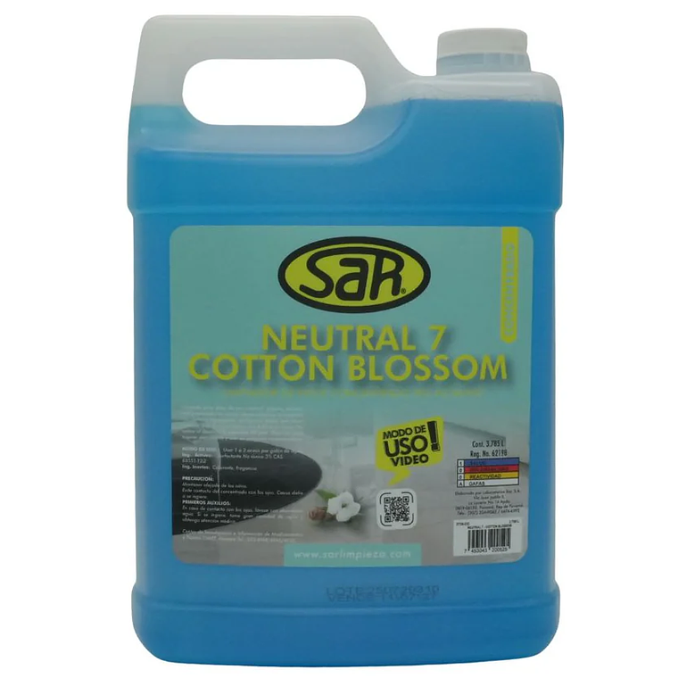 Limpiador de pisos concentrado no alcalino Neutral 7 2