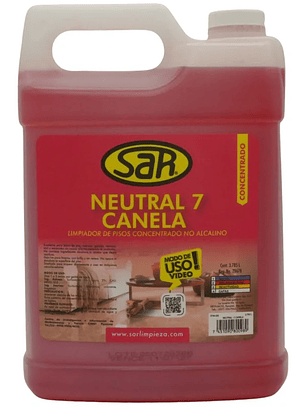 Limpiador de pisos concentrado no alcalino Neutral 7