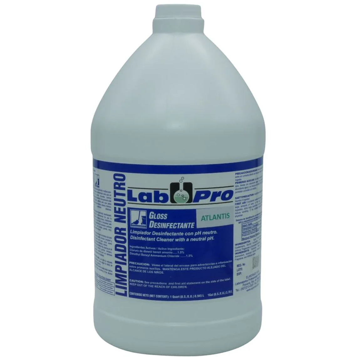Limpiador desinfectante con pH neutro 1