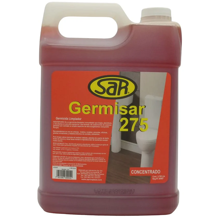 Germicida limpiador Germisar 275 1