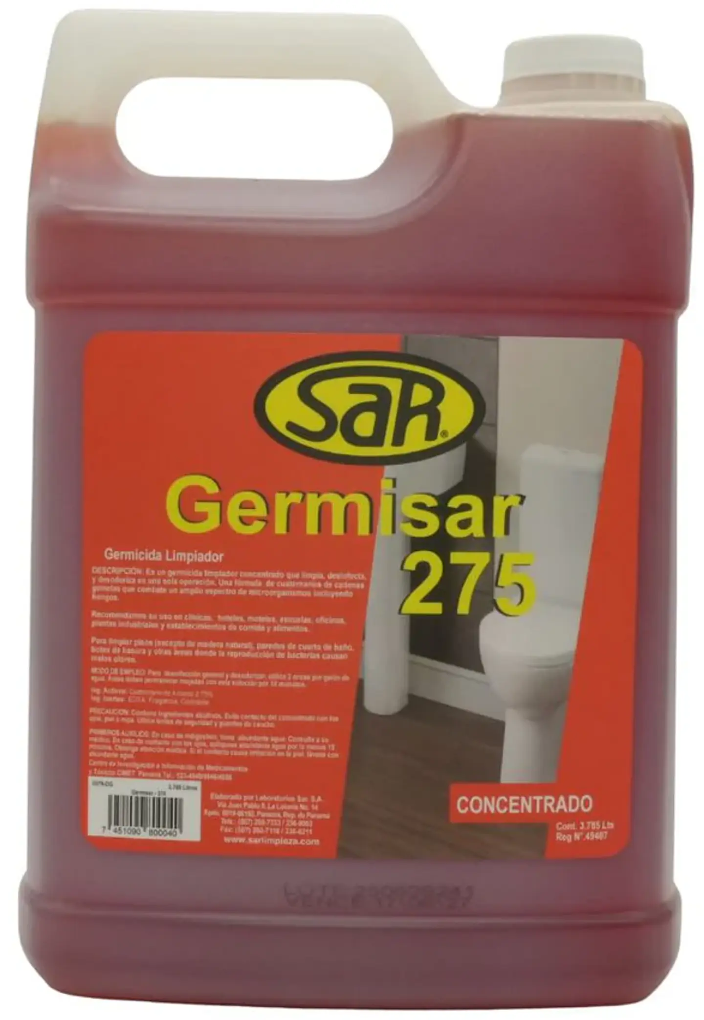 Germicida limpiador Germisar 275 1