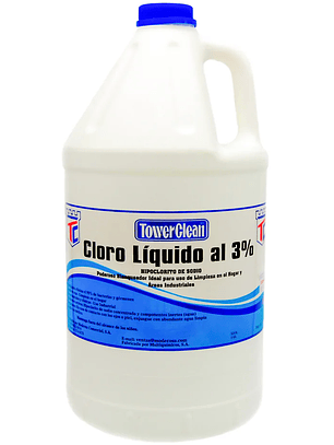 Cloro líquido Tower Clean