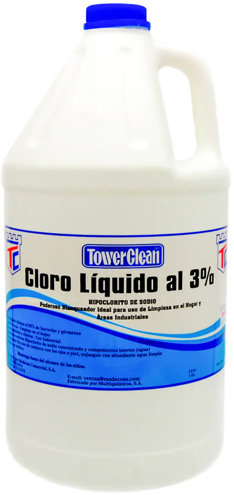 Cloro líquido Tower Clean 1