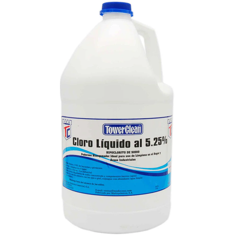 Cloro líquido Tower Clean 2