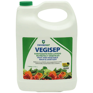 Sanitizante para lavado de frutas y vegetales