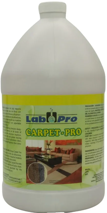 Shampoo de baja espuma para alfombras 1