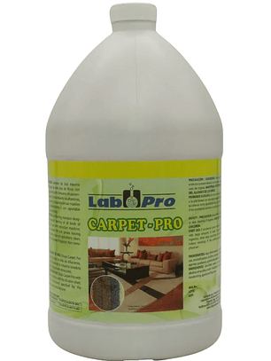 Shampoo de baja espuma para alfombras