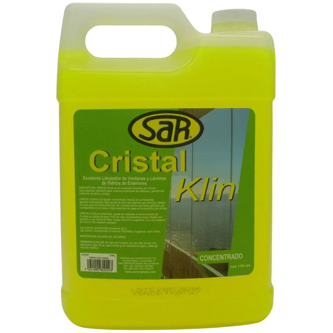 Limpiador de ventanas y láminas de vidrios de exteriores 1