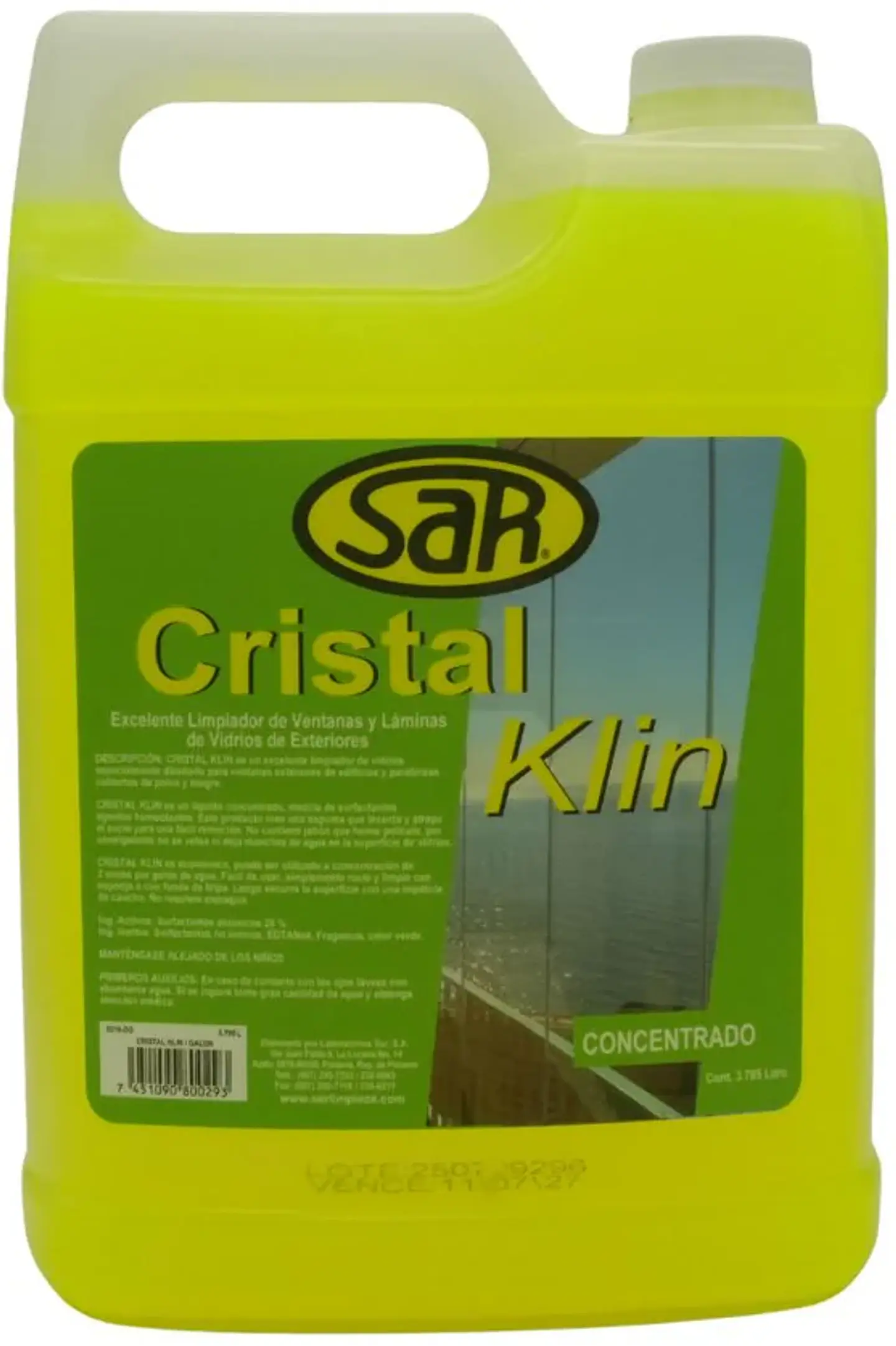Limpiador de ventanas y láminas de vidrios de exteriores 1