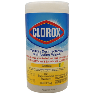 Toallitas desinfectantes