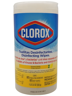 Toallitas desinfectantes