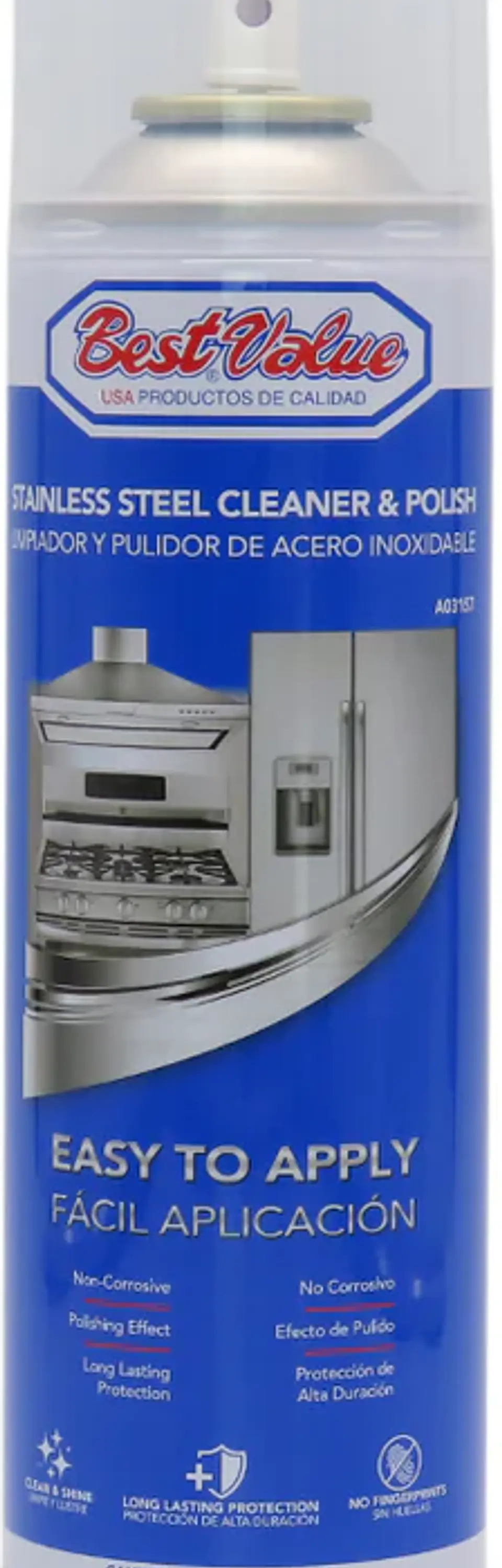 Limpiador y pulidor Best Value de acero inoxidable 1