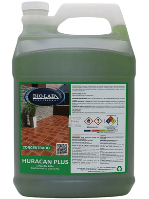 Limpiador ácido formulado con emulsionantes