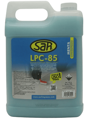 Limpiador de porcelana, cerámica y arcilla