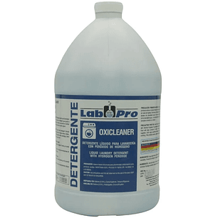 Detergente líquido para lavandería con peróxido de higrógeno