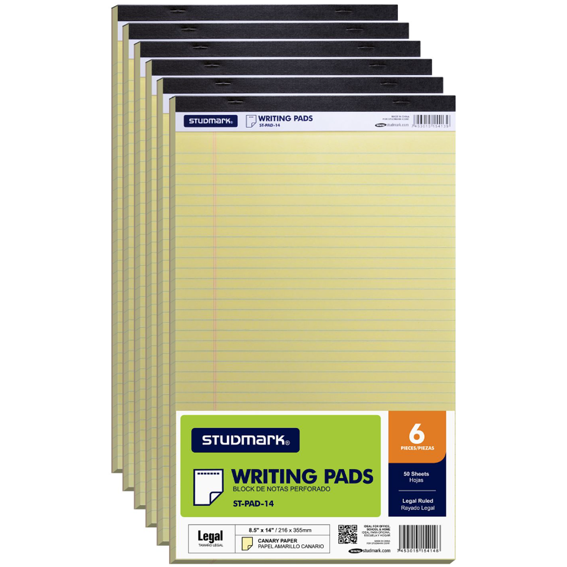 Block de notas perforado tamaño legal 1