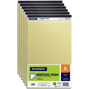 Block de notas perforado tamaño legal