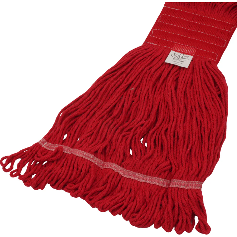 Mopa Algodón 550gr Extremos Cosidos Banda Ancha 2