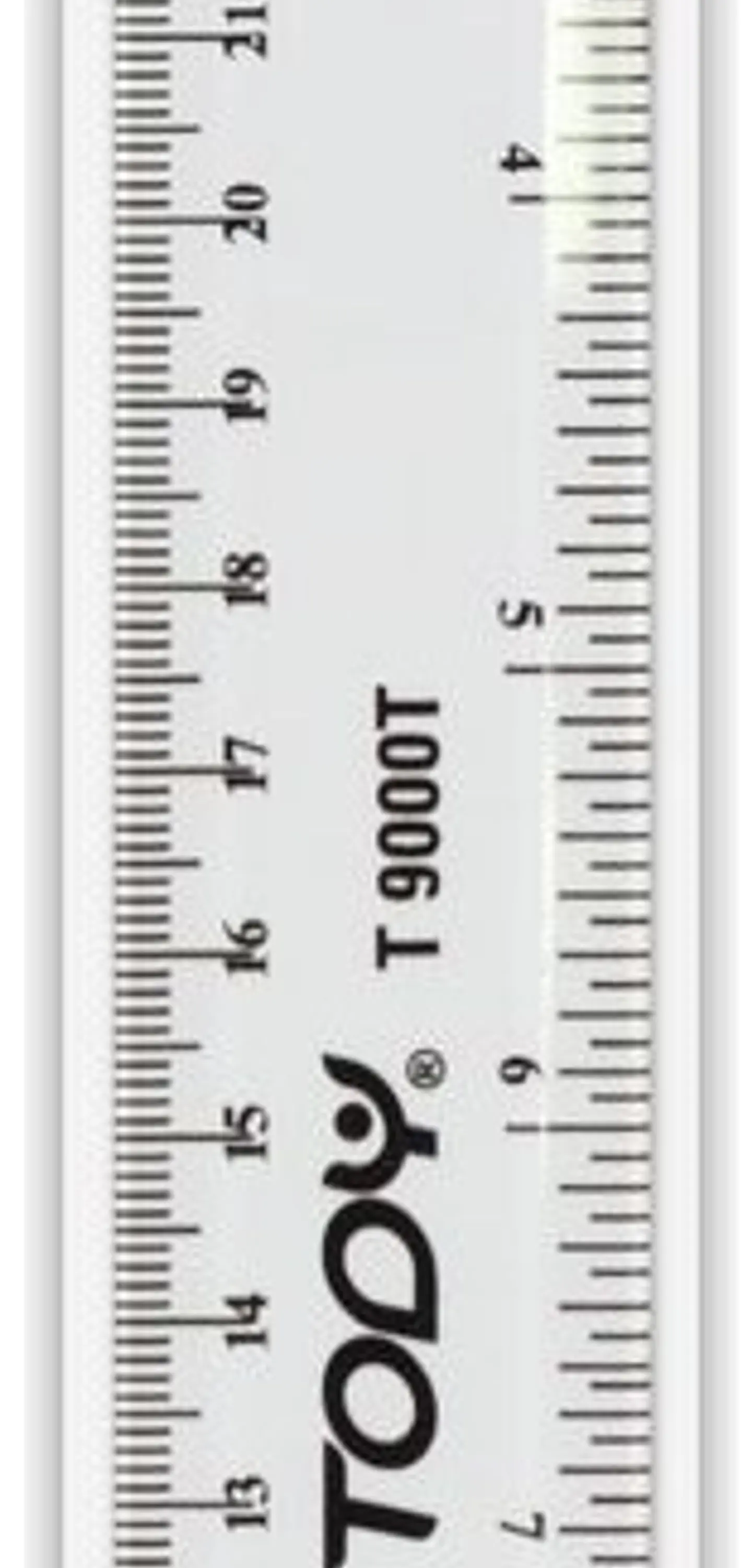 Regla transparente de 30 cm ó 12