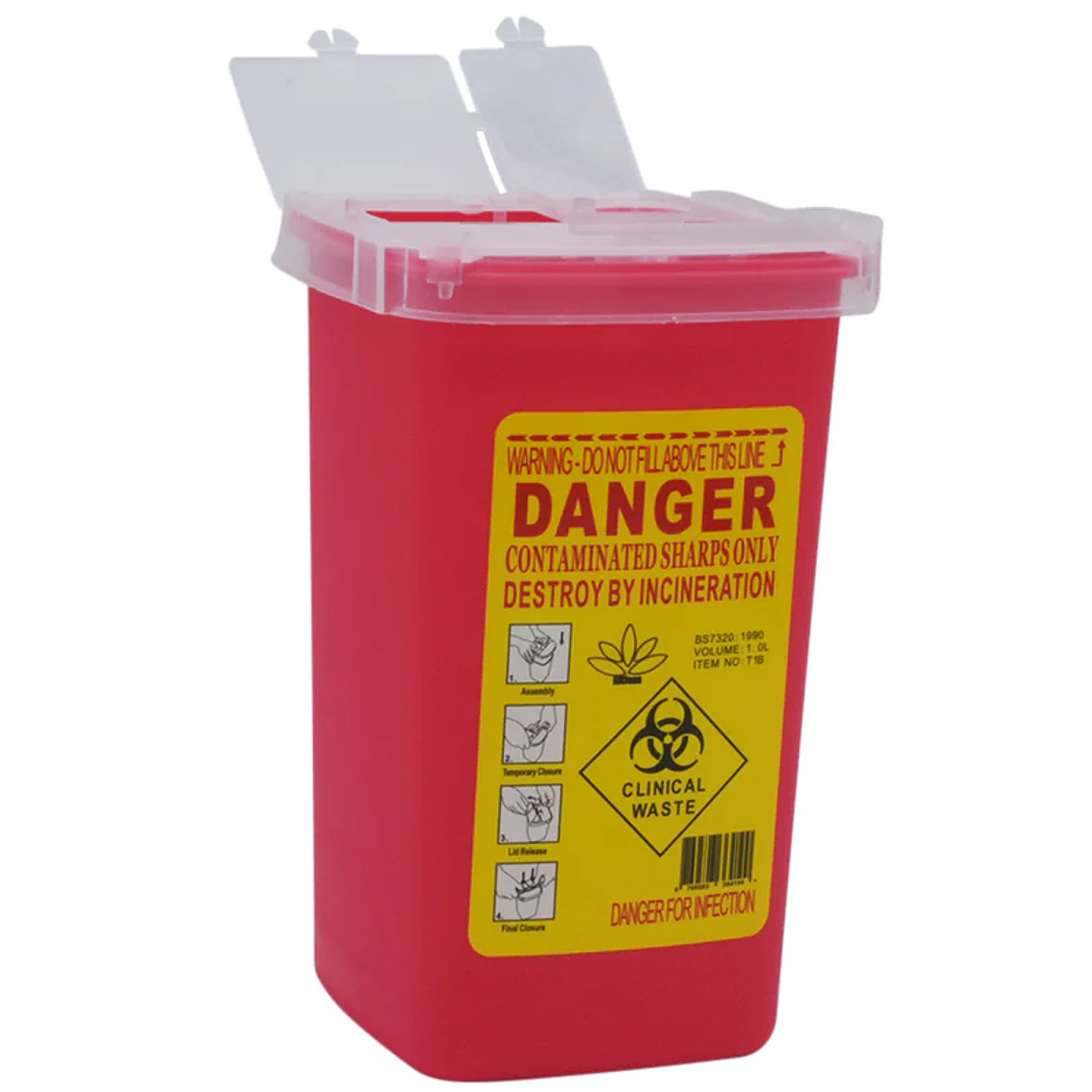 Recipientes para cortopunzantes 1