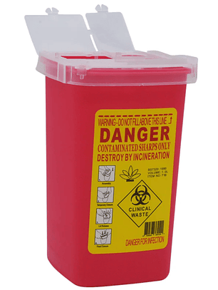 Recipientes para cortopunzantes