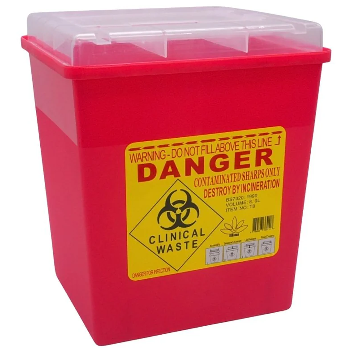 Recipientes para cortopunzantes 3