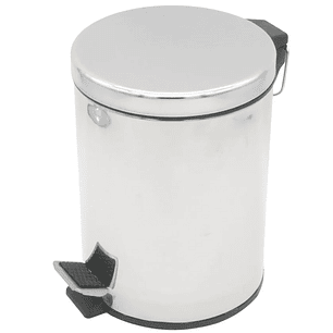 Cesto metálico para basura con Pedal