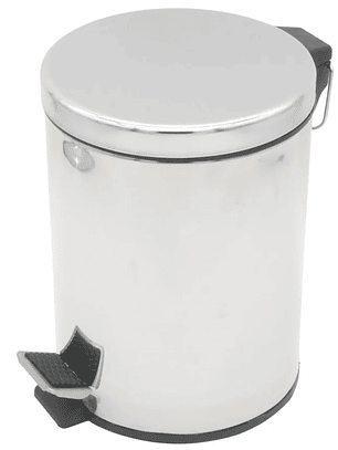 Cesto metálico para basura con Pedal