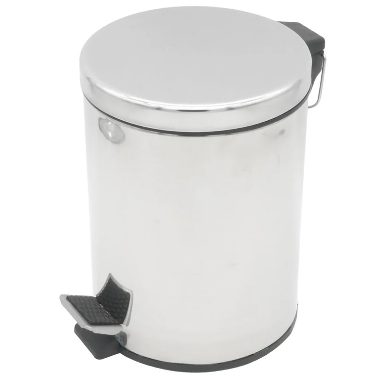 Cesto metálico para basura con Pedal 1