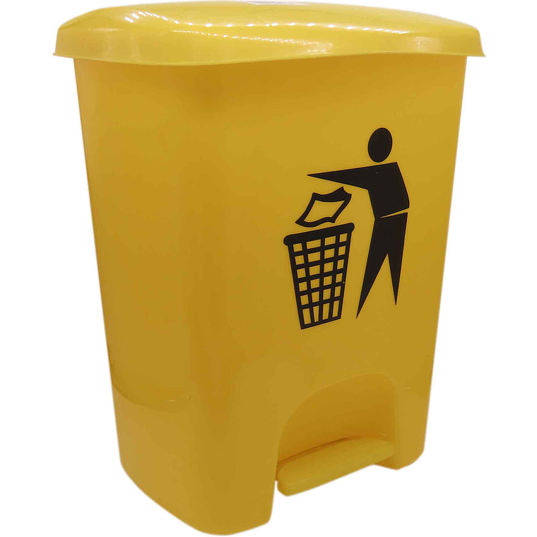 Cesto para basura 6.6 galones con Pedal 1