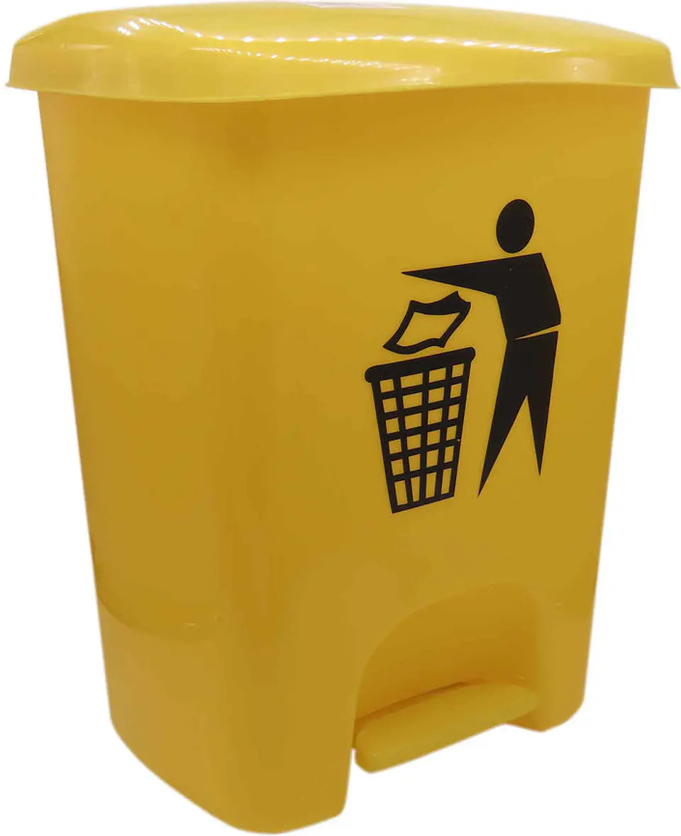Cesto para basura 6.6 galones con Pedal 1