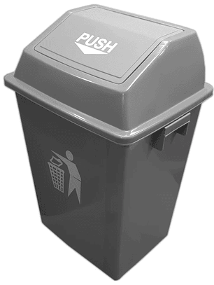 Cesto para Basura 40L Tapa Push