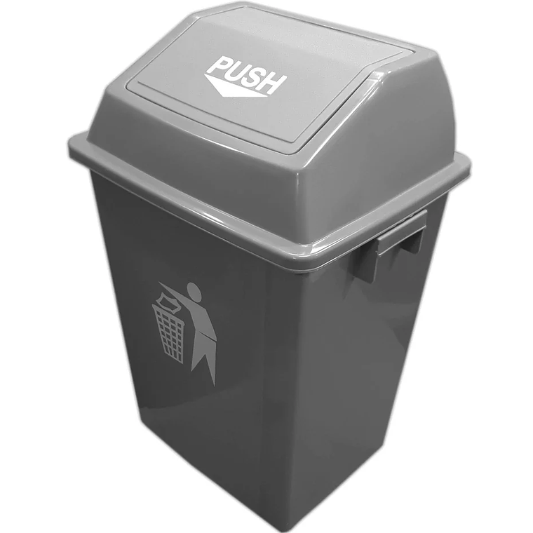 Cesto para Basura 40L Tapa Push 1